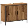Fürdőszoba bútor szett 3 pcs Barna 80 x 30 x 60 cm Faanyag