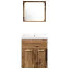 Fürdőszobai bútor szett 4 pcs Öreg fa 41 x 38.5 x 46 cm Faanyag