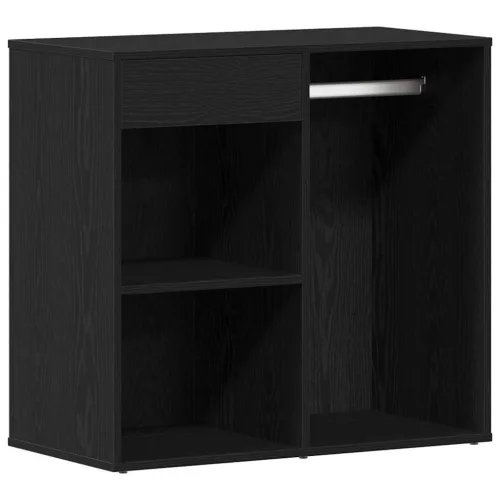 LED Fésülködő Asztal Musta tammi 140 x 40 x 140 cm Faanyag
