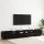 TV szekrény 3 pcs Fekete 260 x 35 x 40 cm Faanyag