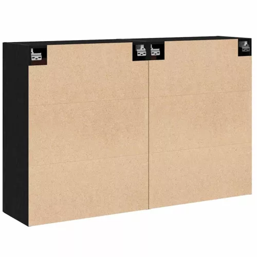 Fali Szekrények 2 pcs Régi fa 69,5 x 34 x 90 cm Faanyag