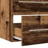 Fürdőszobai mosdószekrény Régi fa 80 x 38.5 x 48 cm
