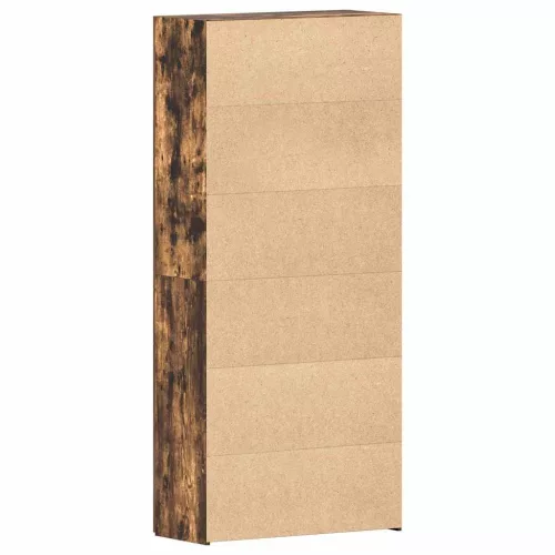 Cipőszekrény polcokkal Sokszínű 80 x 35.5 x 180 cm Faanyag
