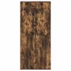 Cipőszekrény ajtóval Barna 80 x 39 x 180 cm Faanyag
