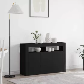 Széf Fekete 116 x 30 x 75 cm Faanyag