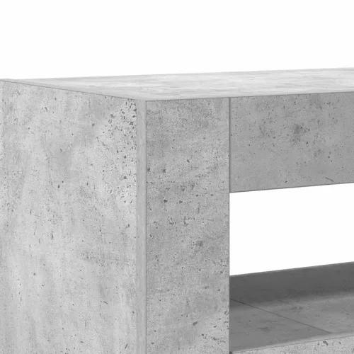 Széf Beton szürke 116 x 30 x 75 cm Faanyag