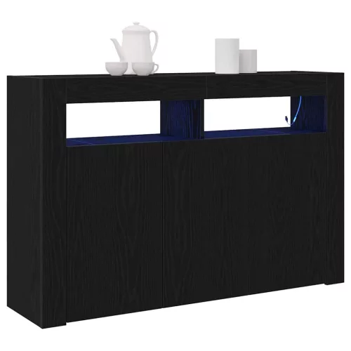 Széf Musta tammi 116 x 30 x 75 cm Faanyag