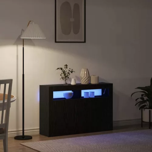 Széf Musta tammi 116 x 30 x 75 cm Faanyag