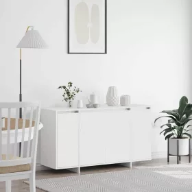 Széf Fehér 135 x 41 x 69 cm Faanyag