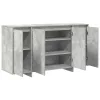 Széf Beton szürke 135 x 41 x 69 cm Faanyag