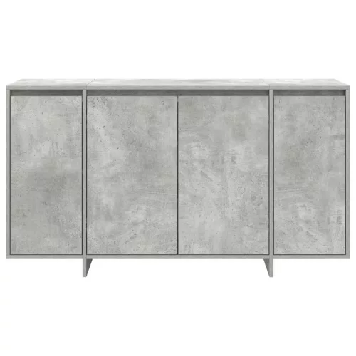 Széf Beton szürke 135 x 41 x 69 cm Faanyag