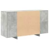 Széf Beton szürke 135 x 41 x 69 cm Faanyag