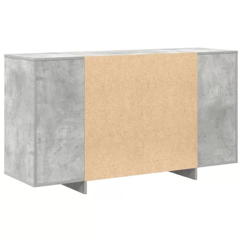 Széf Beton szürke 135 x 41 x 69 cm Faanyag