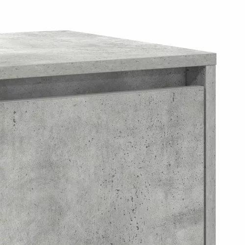 Széf Beton szürke 135 x 41 x 69 cm Faanyag