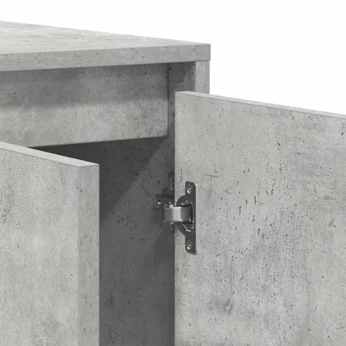 Széf Beton szürke 135 x 41 x 69 cm Faanyag