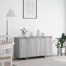 Széf Szürke sonoma 135 x 41 x 69 cm Faanyag
