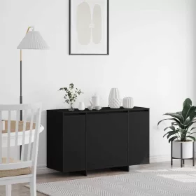 Széf Fekete 120 x 41 x 75 cm Faanyag