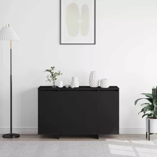 Széf Fekete 120 x 41 x 75 cm Faanyag
