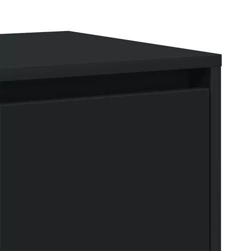 Széf Fekete 120 x 41 x 75 cm Faanyag