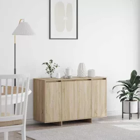 Széf sonoma tölgy 120 x 41 x 75 cm Faanyag