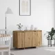 Széf kézműves tölgy 120 x 41 x 75 cm Faanyag