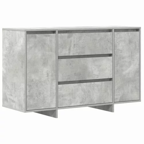 Széf fiókkal Beton szürke 120 x 41 x 75 cm Faanyag