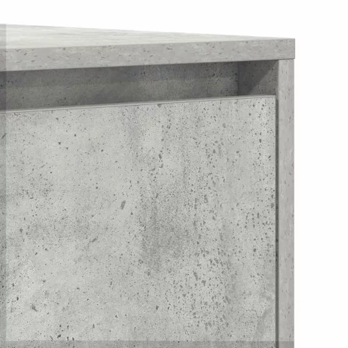 Széf fiókkal Beton szürke 120 x 41 x 75 cm Faanyag