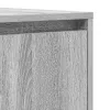 Széf fiókkal Szürke sonoma 120 x 41 x 75 cm Faanyag