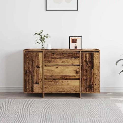 Széf fiókkal Régi fa 120 x 41 x 75 cm Faanyag