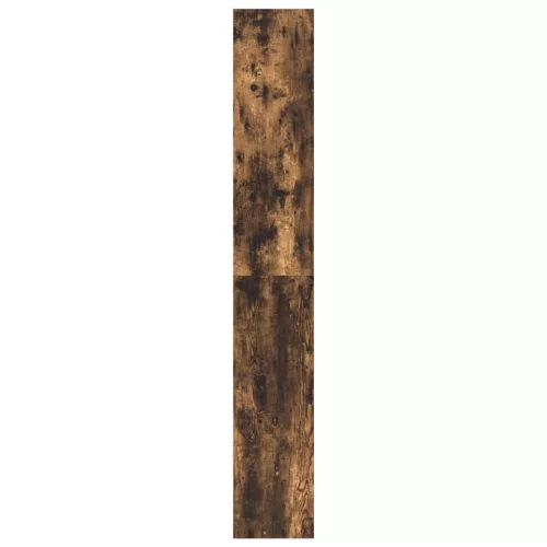 Könyvszekrény polcokkal Füstölt tölgy 80 x 30 x 198 cm Faanyag