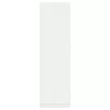 Ruhásszekrény polcokkal ajtóval Fehér 55 x 25 x 189 cm Faanyag
