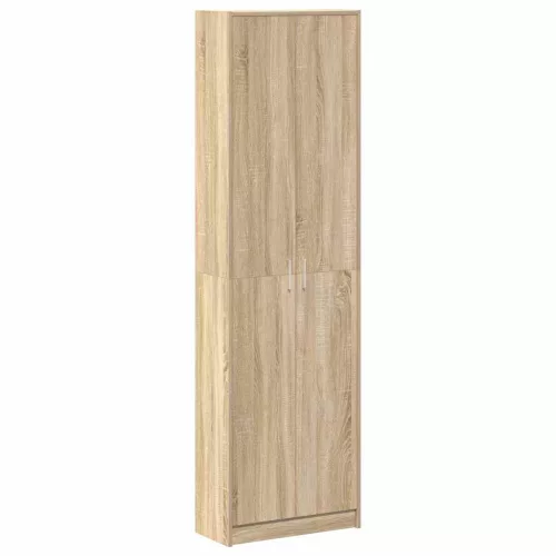 Ruhásszekrény polcokkal sonoma tölgy 55 x 25 x 189 cm Faanyag
