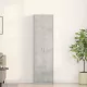 Ruhásszekrény polcokkal Beton szürke 55 x 25 x 189 cm Faanyag
