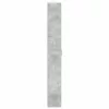 Ruhásszekrény polcokkal Beton szürke 55 x 25 x 189 cm Faanyag
