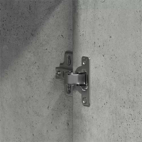 Ruhásszekrény polcokkal Beton szürke 55 x 25 x 189 cm Faanyag
