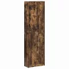 Ruhásszekrény polcokkal Füstölt tölgy 55 x 25 x 189 cm Faanyag
