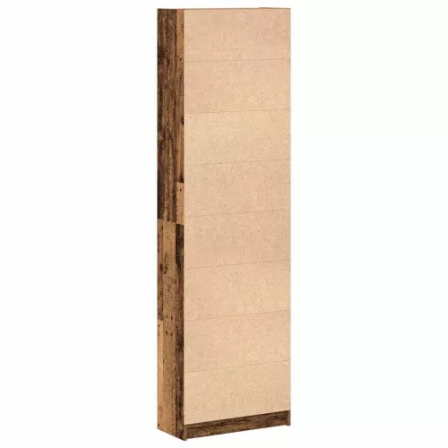 Ruhásszekrény polcokkal Régi fa 55 x 25 x 189 cm Faanyag