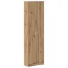 Ruhásszekrény polcokkal kézműves tölgy 55 x 25 x 189 cm Faanyag