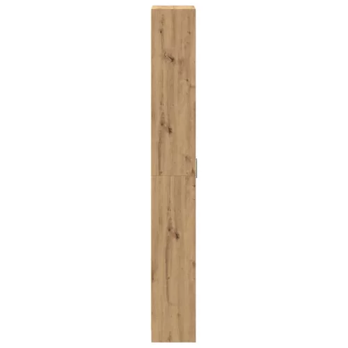 Ruhásszekrény polcokkal kézműves tölgy 55 x 25 x 189 cm Faanyag