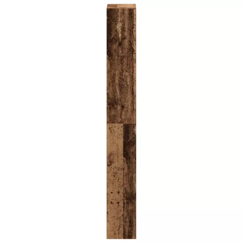 Cipőszekrény tárolóval Régi fa 80 x 21 x 163.5 cm Faanyag