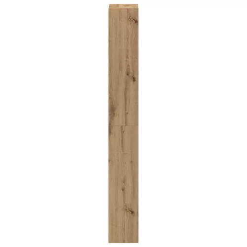 Cipőszekrény ajtóval kézműves tölgy 80 x 21 x 163.5 cm Faanyag
