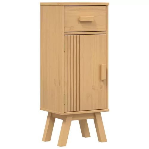 Fürdőszobai bútor szett fiókkal 2 pcs Barna 114 x 43 x 73.5 cm