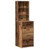 Öltözködőasztal fiókkal Barna 78.5 x 41 x 135 cm Faanyag