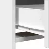 Öltözködőasztal fiókkal 2 pcs Fehér 50 x 41 x 135 cm Faanyag