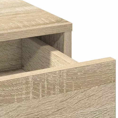 Öltözködőasztal fiókkal 2 pcs Barna 50 x 41 x 135 cm Faanyag