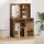 Öltözködőasztal fiókkal 2 pcs Barna 50 x 41 x 135 cm Faanyag