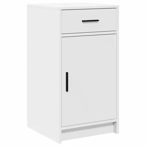 Öltözködőasztal fiókkal 2 pcs Fehér 40 x 41 x 75 cm Faanyag