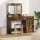 Öltözködőasztal fiókkal 2 pcs Barna 40 x 41 x 75 cm Faanyag