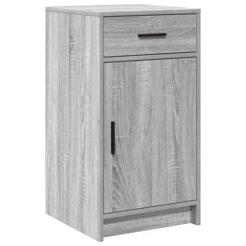 Öltözködőasztal fiókkal 2 pcs Szürke 40 x 41 x 75 cm Faanyag