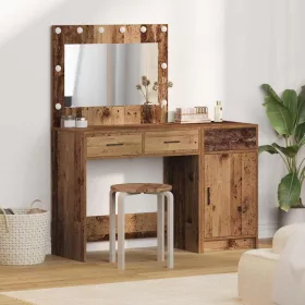   Öltözködőasztal fiókkal 2 pcs Barna 40 x 41 x 75 cm Faanyag